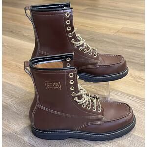 Sub Zero Insulated Vintage Men’s 9.5 Work Oil Resistant Lace Up Leather Boots
